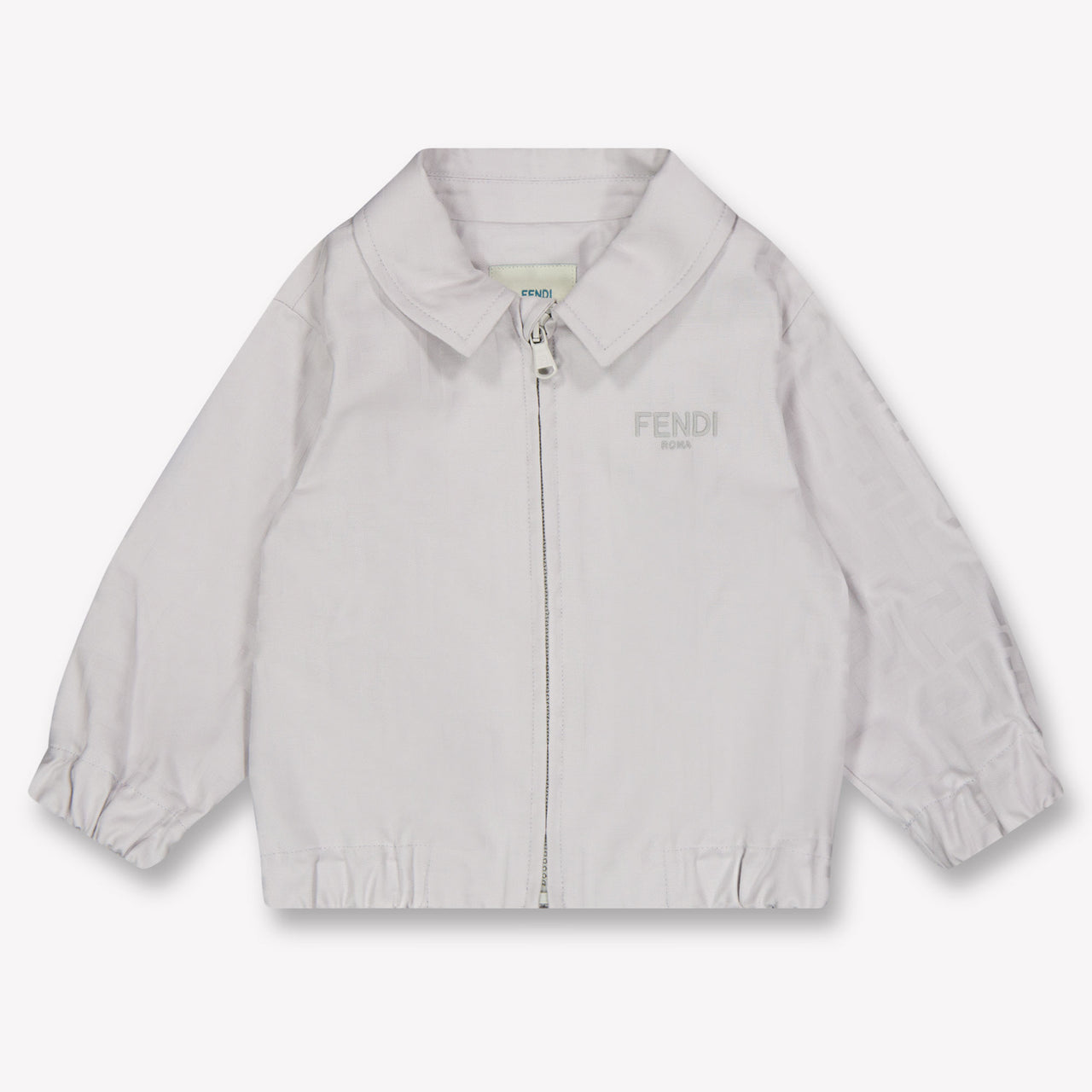 Fendi Baby Jongens Zomerjas In Licht Grijs