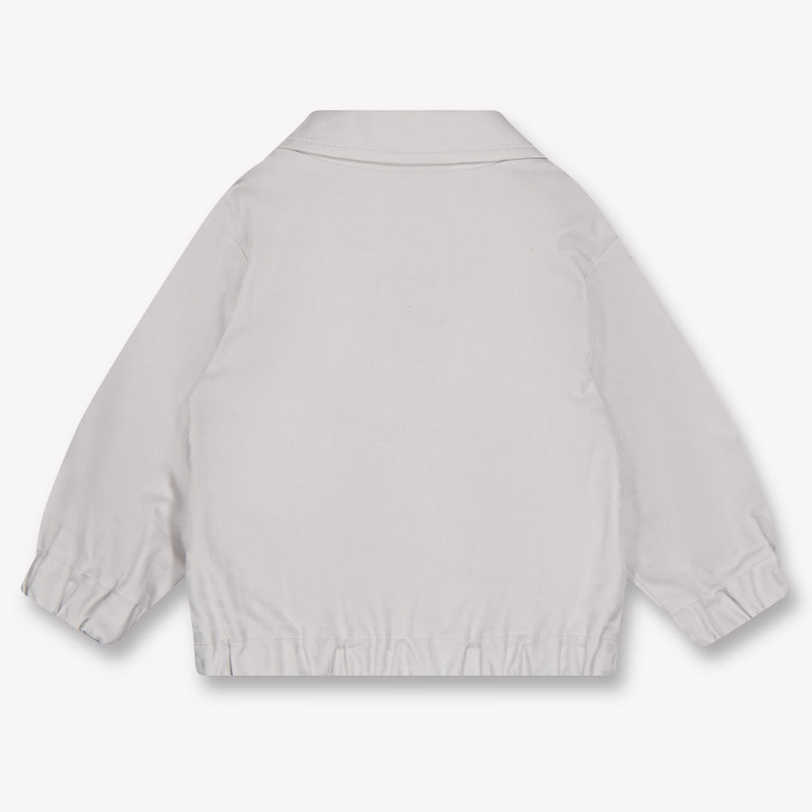 Fendi Baby Jongens Zomerjas In Licht Grijs