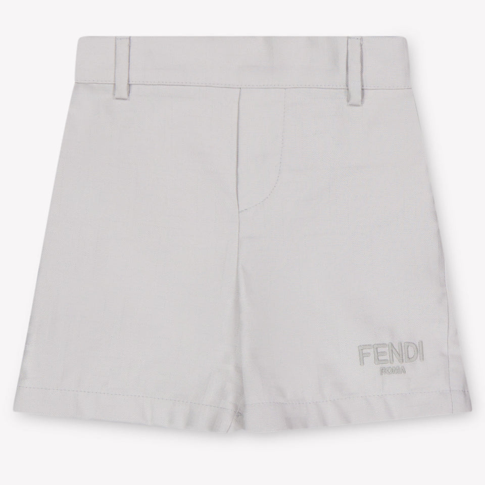 Fendi Baby Jongens Setje In Licht Grijs