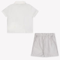 Fendi Baby Jongens Setje In Licht Grijs