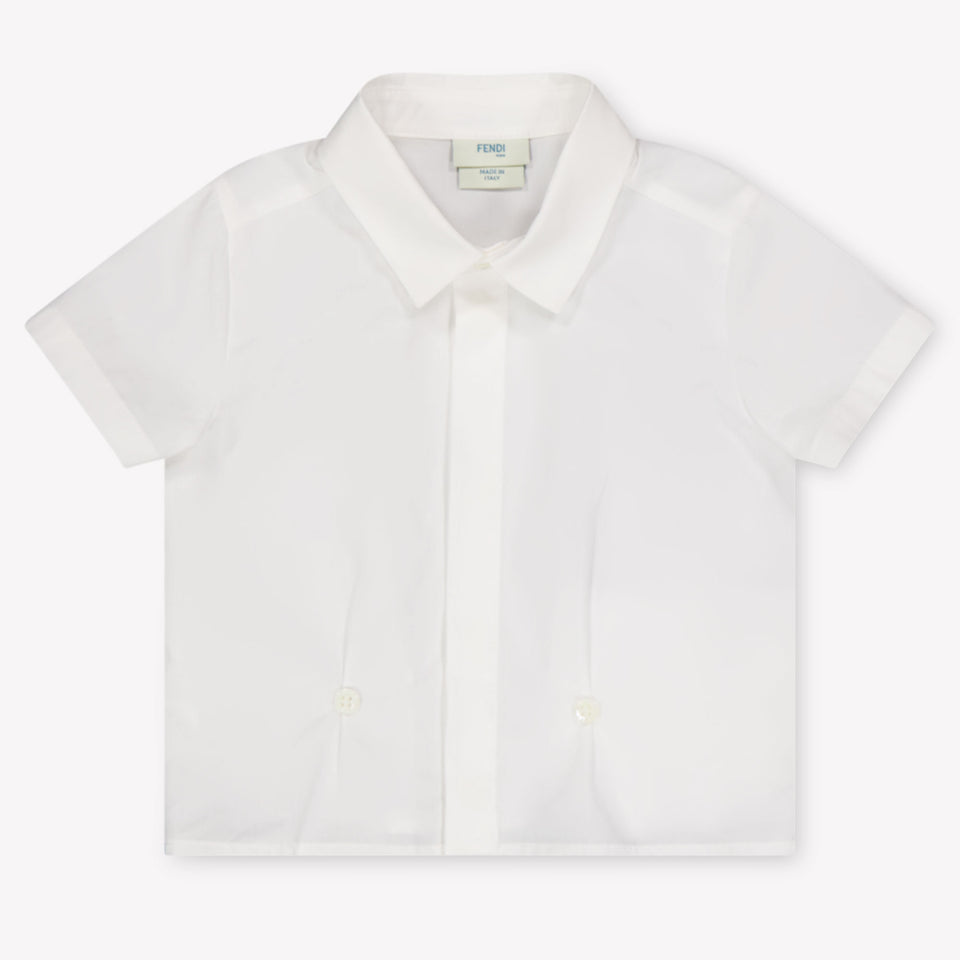 Fendi Baby Jongens Setje In Licht Grijs