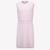 Fendi Kinder Meisjes Jurk in Roze