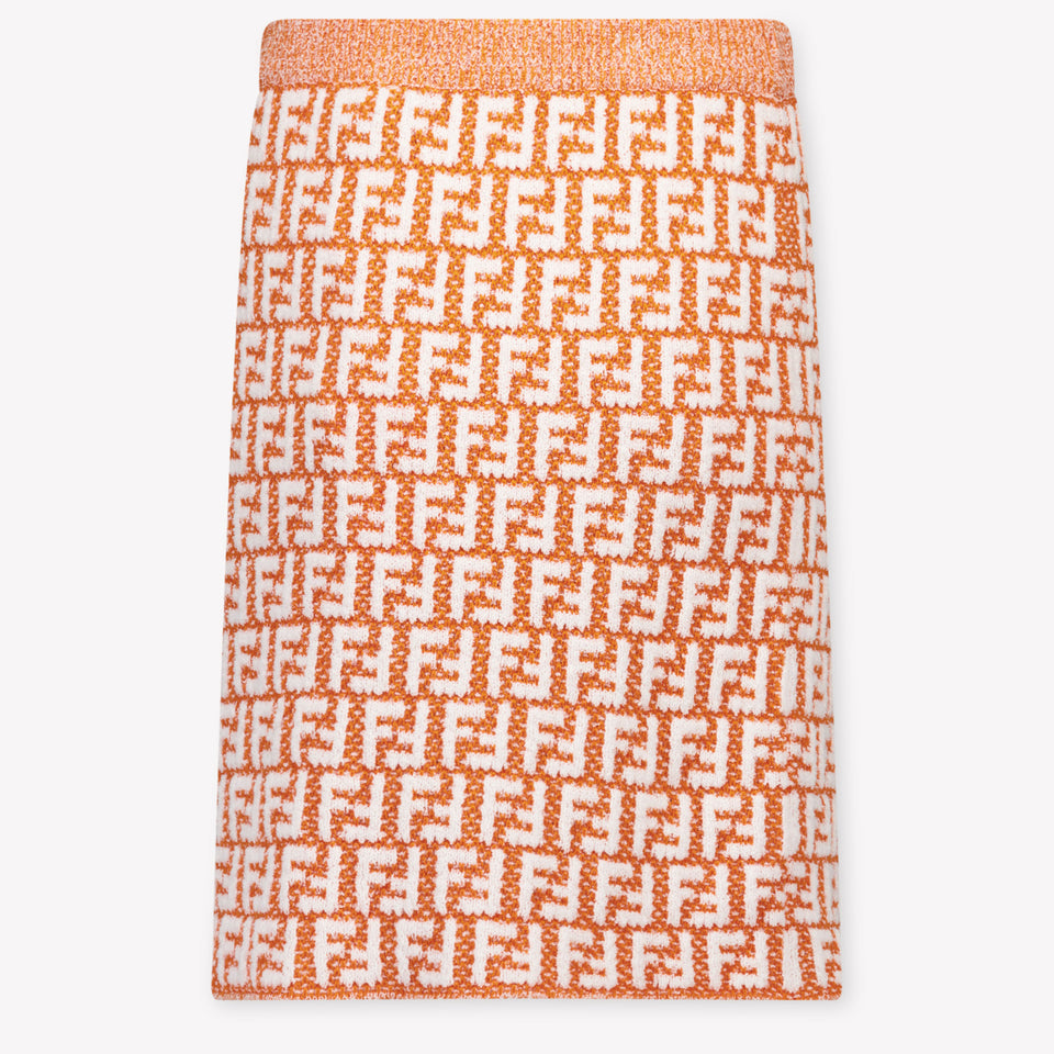 Fendi Kinder Meisjes Rokje In Oranje