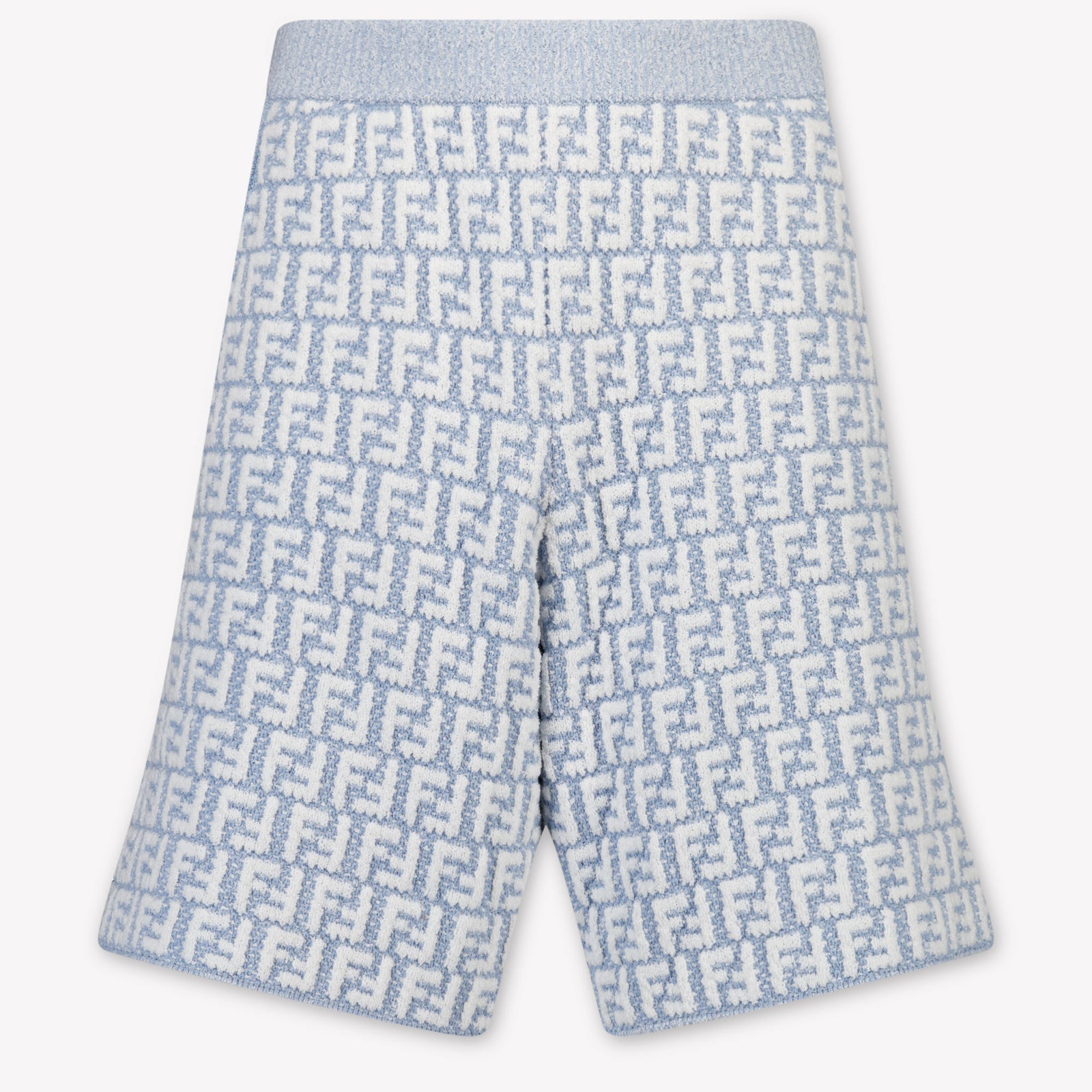 Fendi Kinder Jongens Shorts In Licht Blauw
