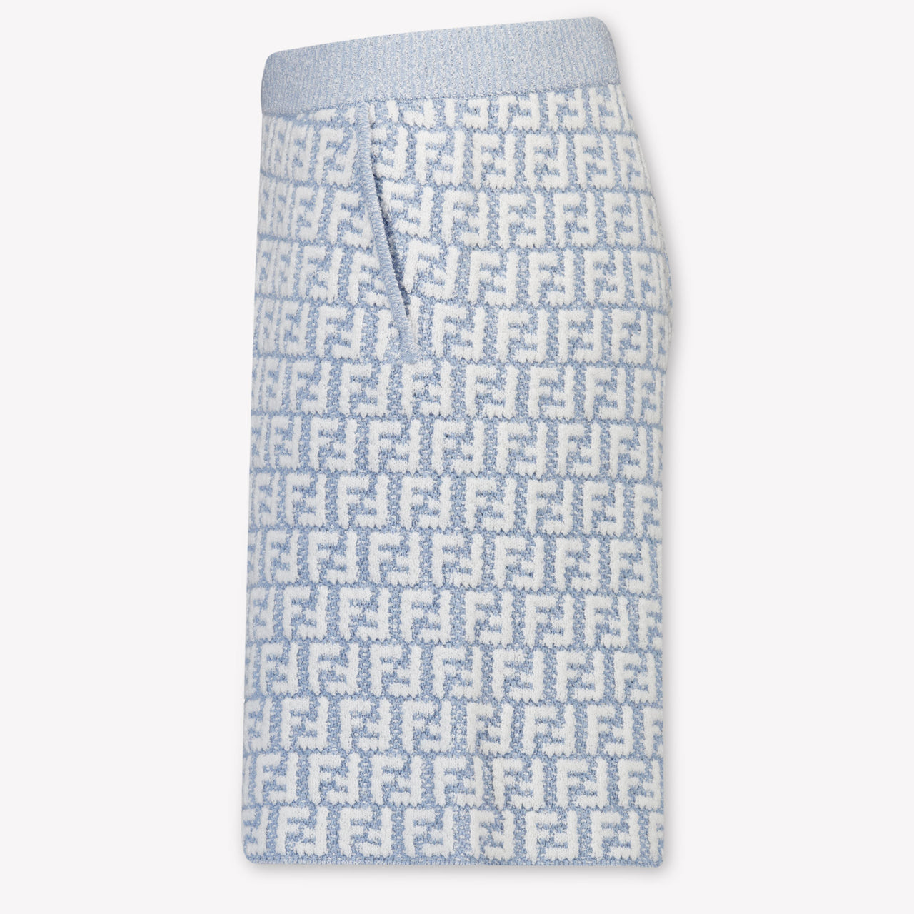 Fendi Kinder Jongens Shorts In Licht Blauw