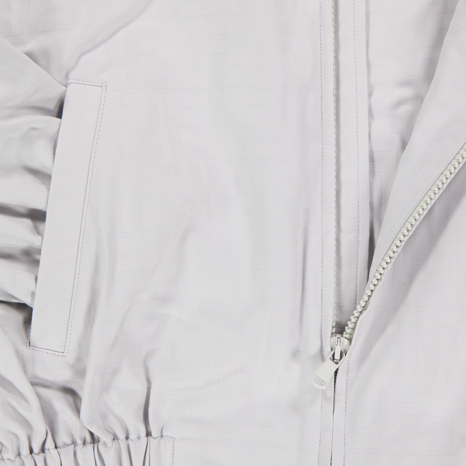 Fendi Kinder Jongens Zomerjas In Licht Grijs