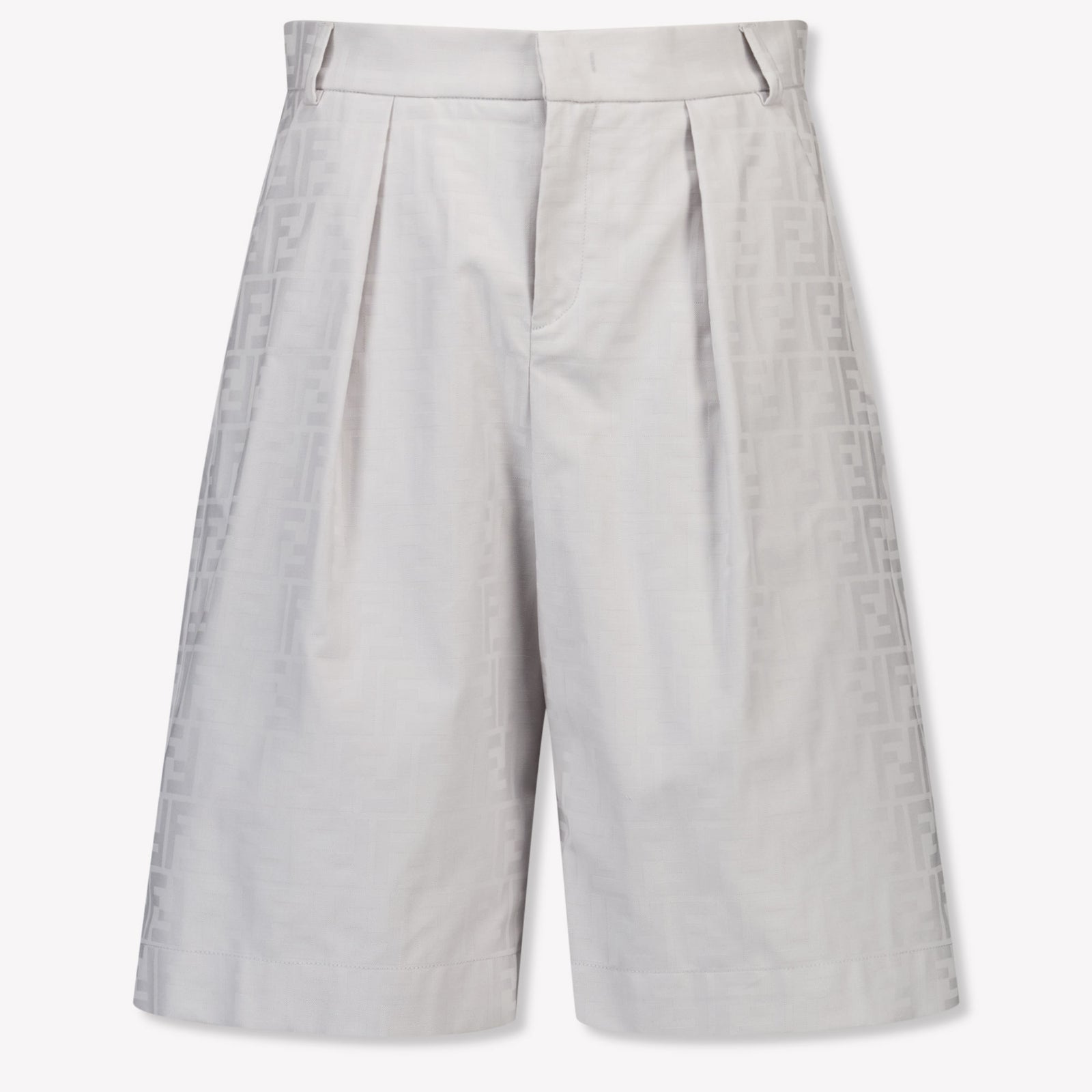 Fendi Kinder Jongens Shorts In Licht Grijs
