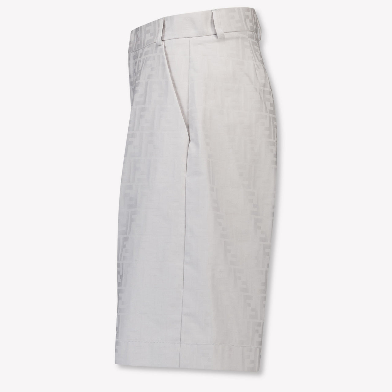 Fendi Kinder Jongens Shorts In Licht Grijs