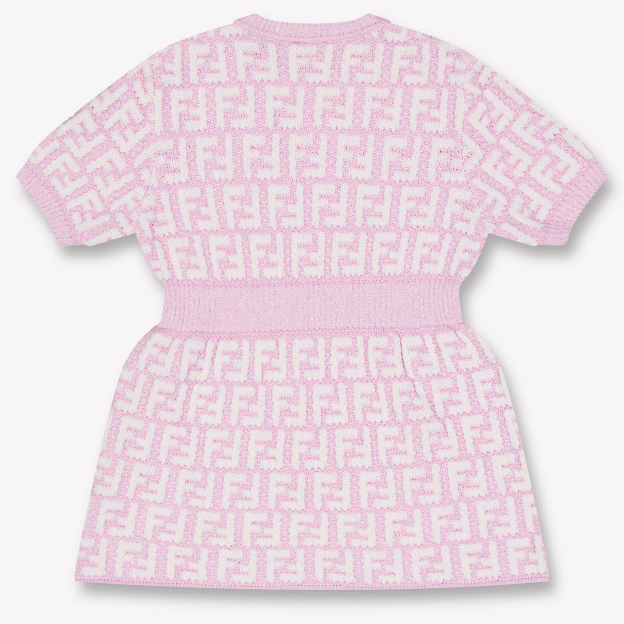Fendi Baby Meisjes Jurk In Licht Roze