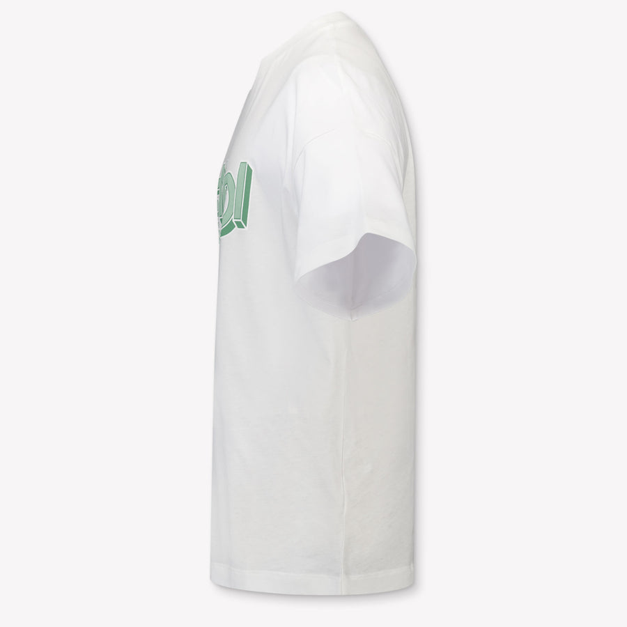 Fendi Kinder Jongens T-Shirt In Licht Groen