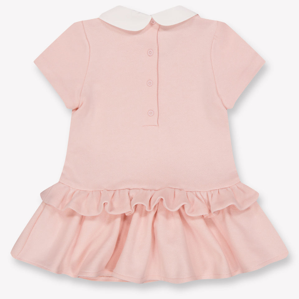 Fendi Baby Meisjes Jurk In Licht Roze