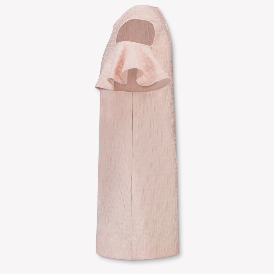 Fendi Kinder Meisjes Jurk In Roze