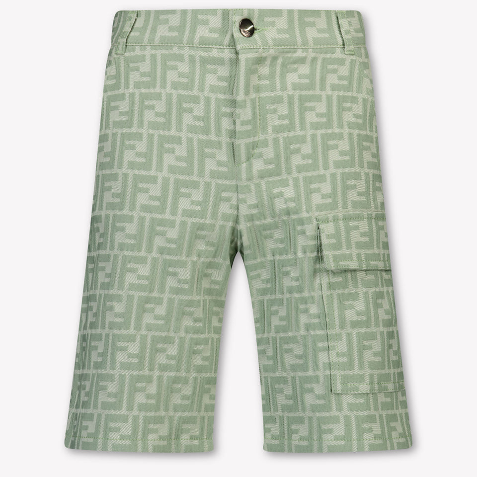 Fendi Kinder Jongens Broek In Licht Groen