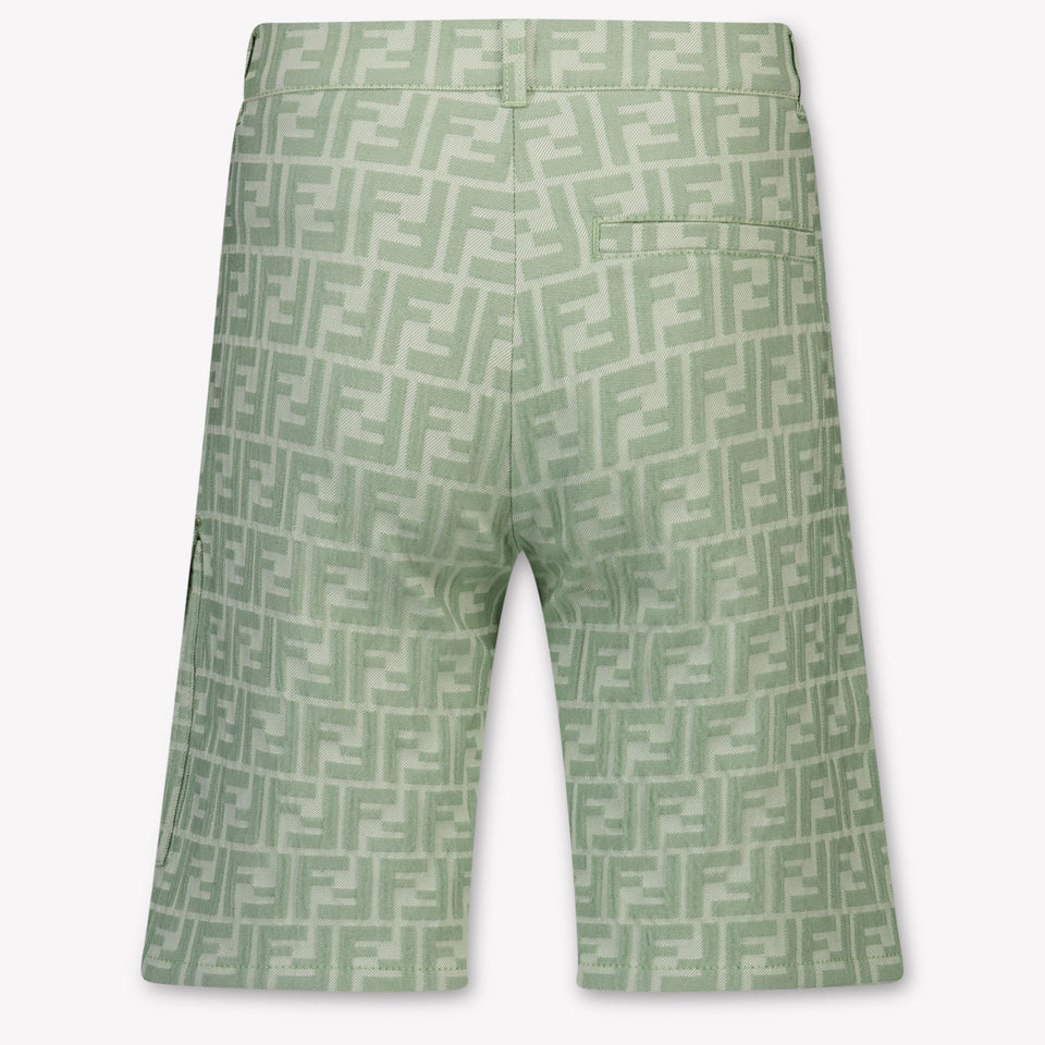 Fendi Kinder Jongens Broek In Licht Groen