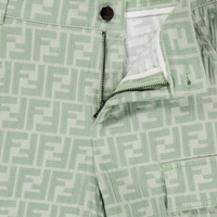 Fendi Kinder Jongens Broek In Licht Groen