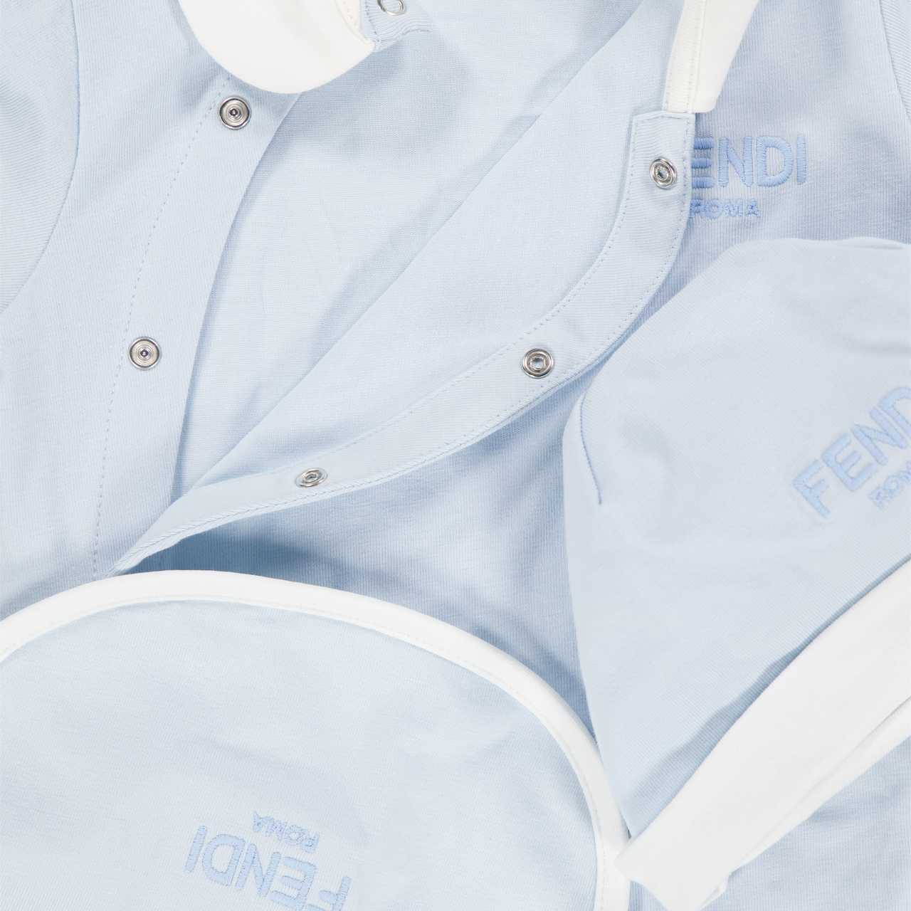 Fendi Baby Unisex Boxpakje In Licht Blauw
