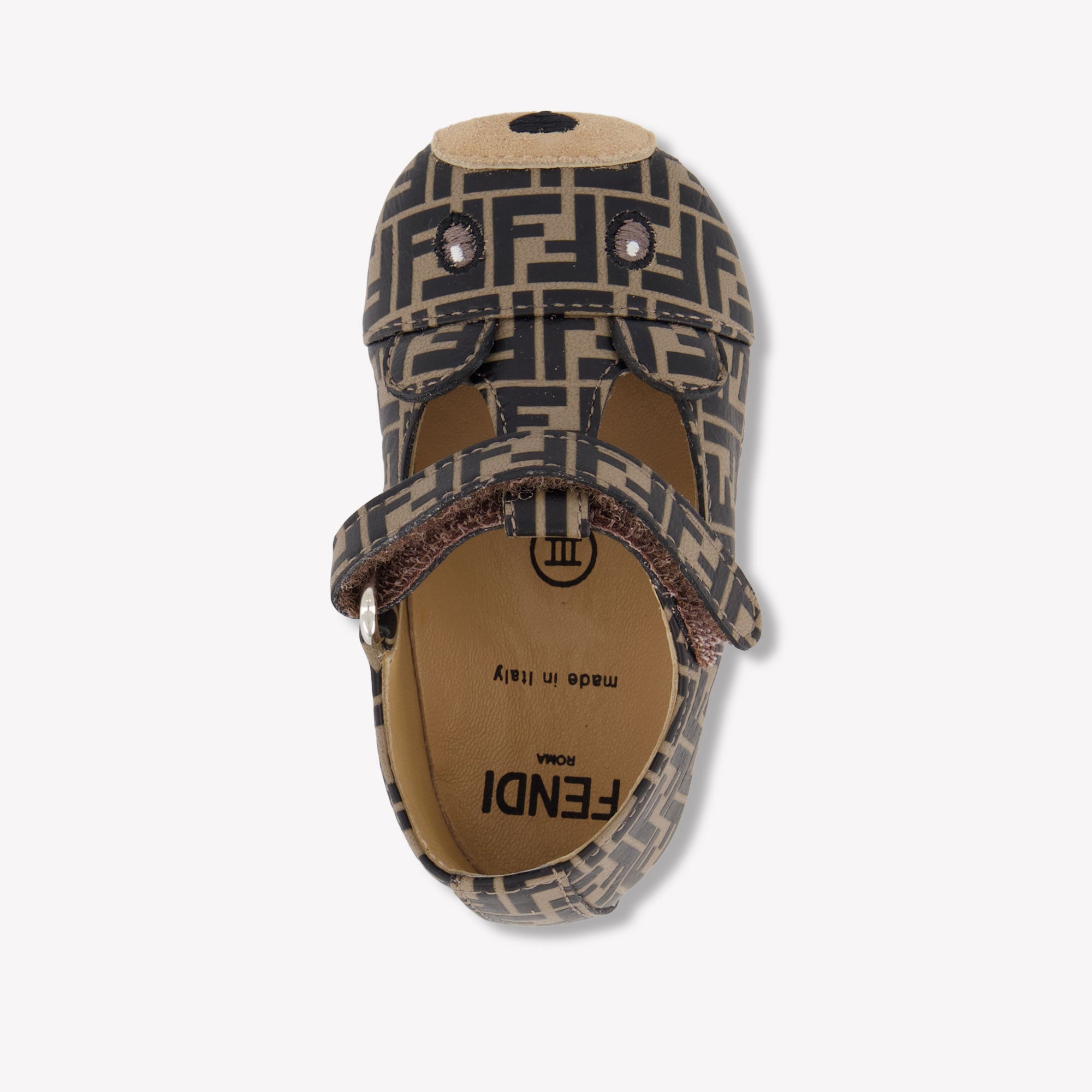 Fendi Baby Meisjes Schoenen In Bruin