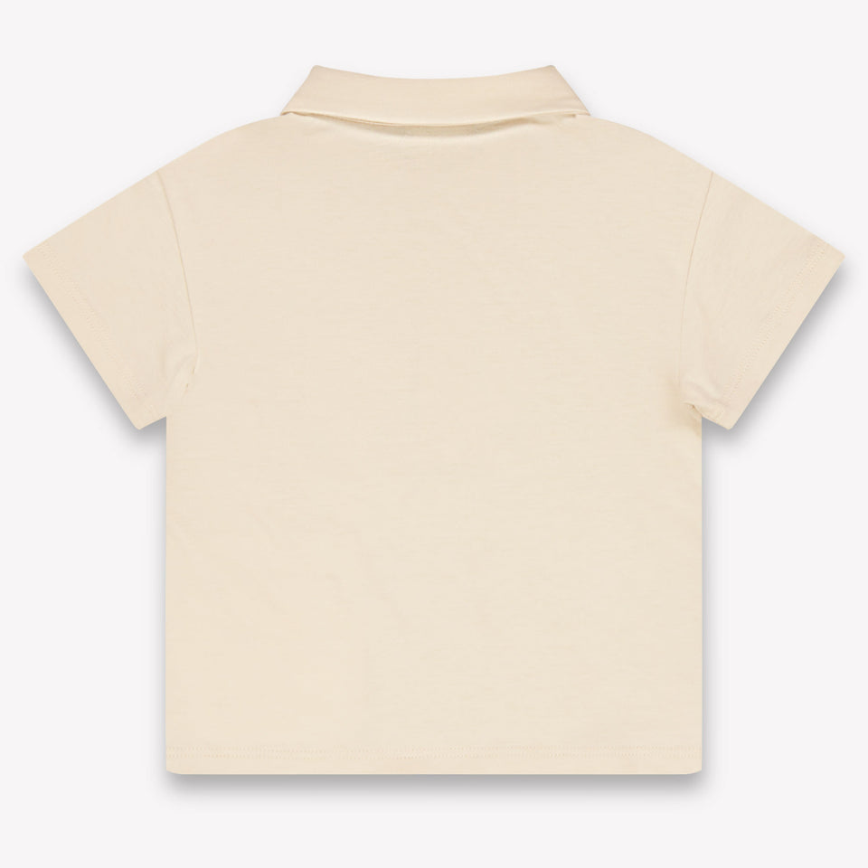 Fendi Baby Jongens Polo In Beige