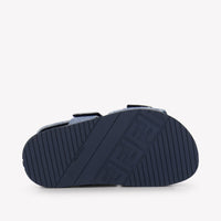 Fendi Unisex Sandalen In Blauw