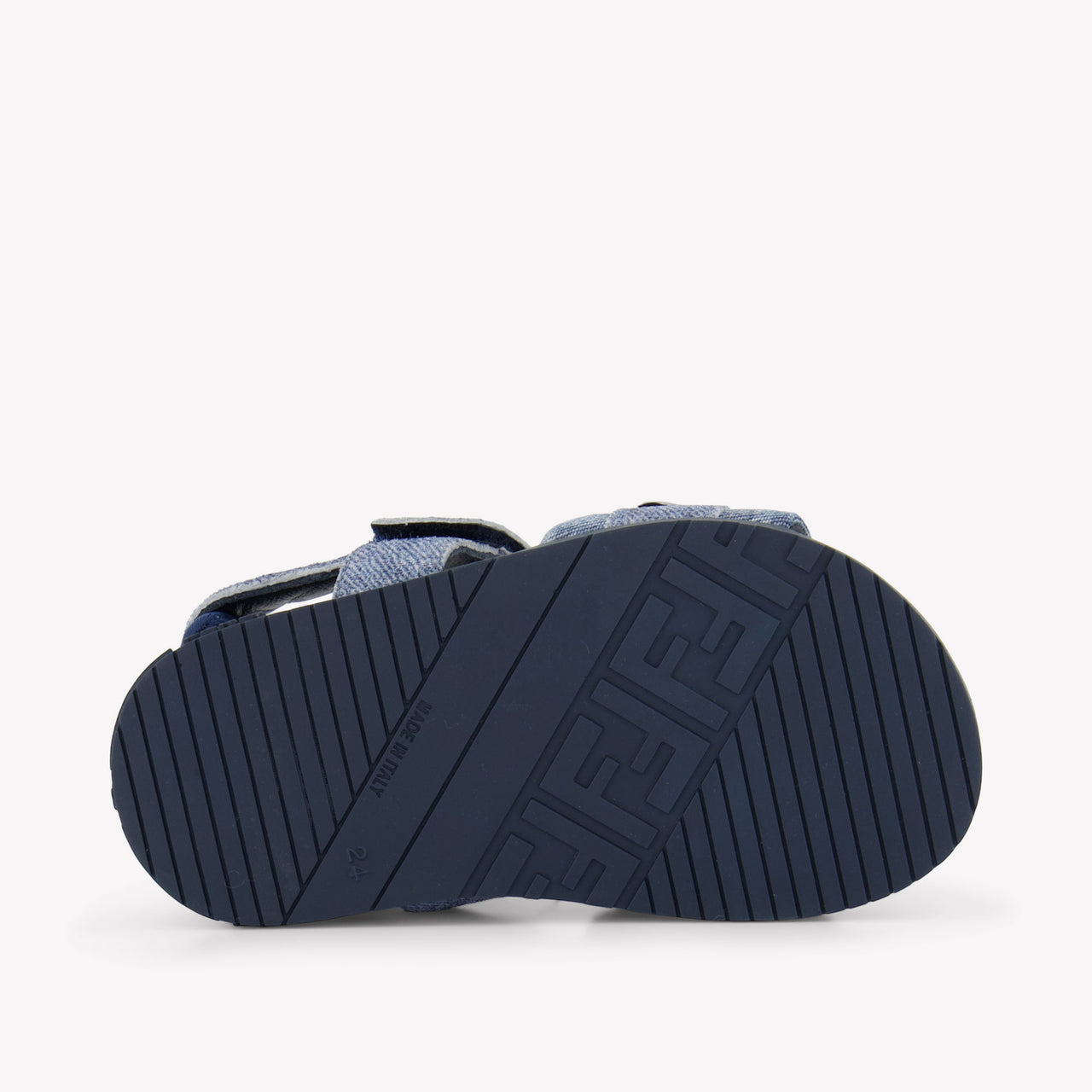 Fendi Unisex Sandalen In Blauw