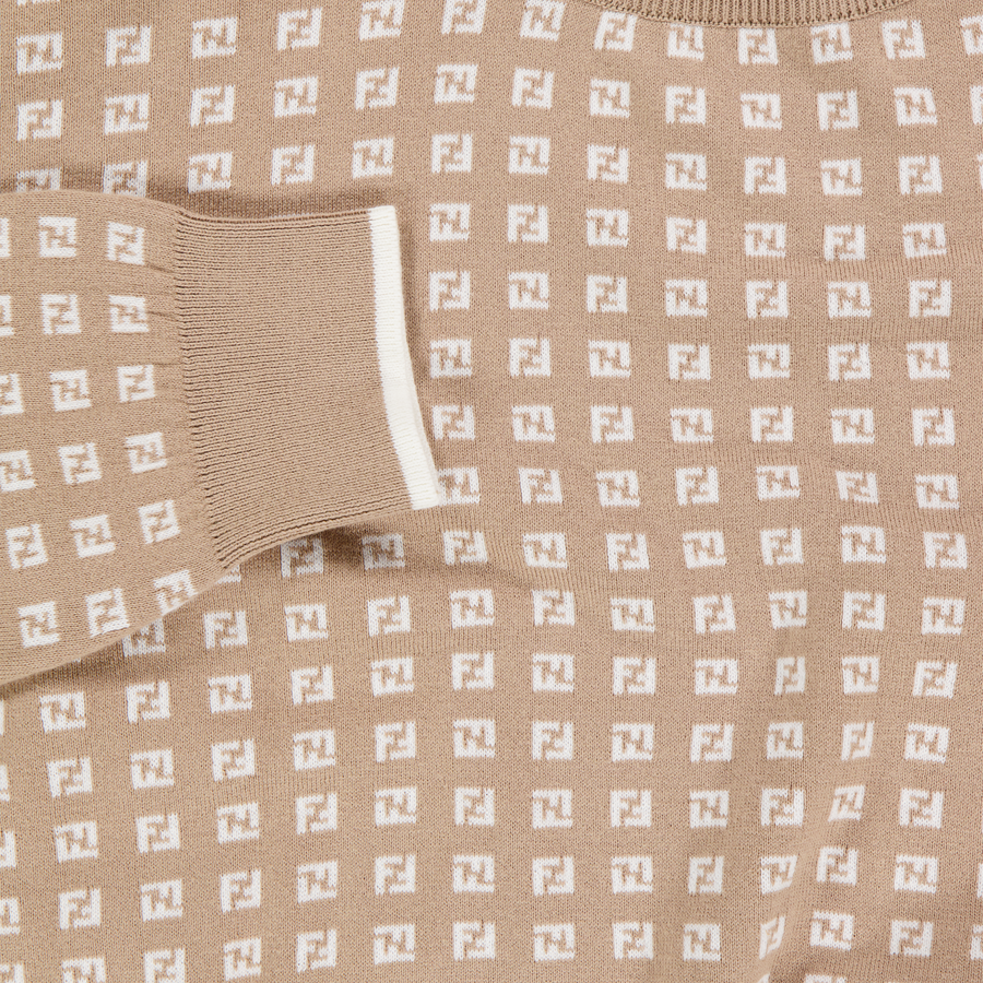 Fendi Kinder Jongens Trui In Beige