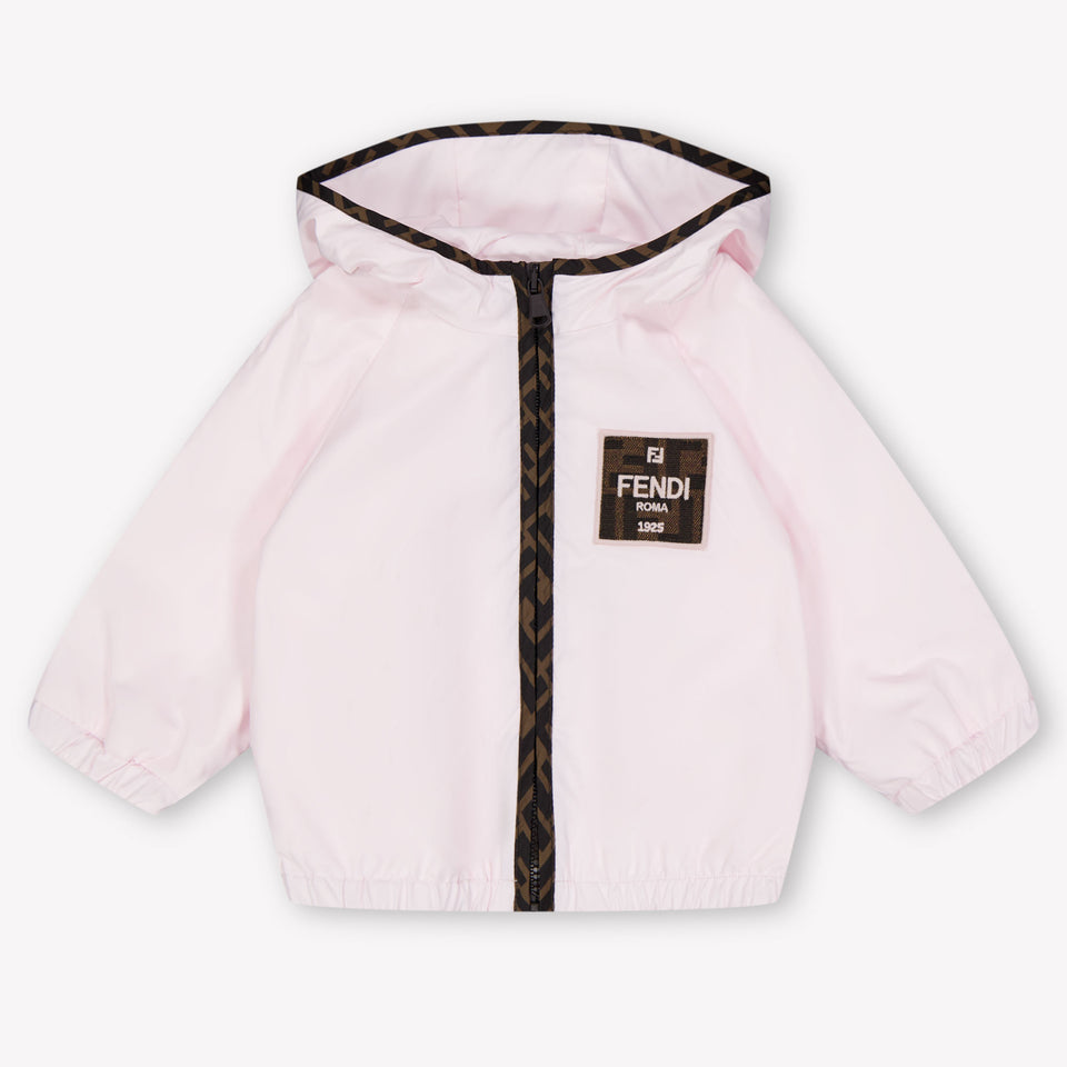 Fendi Baby Meisjes Zomerjas In Roze