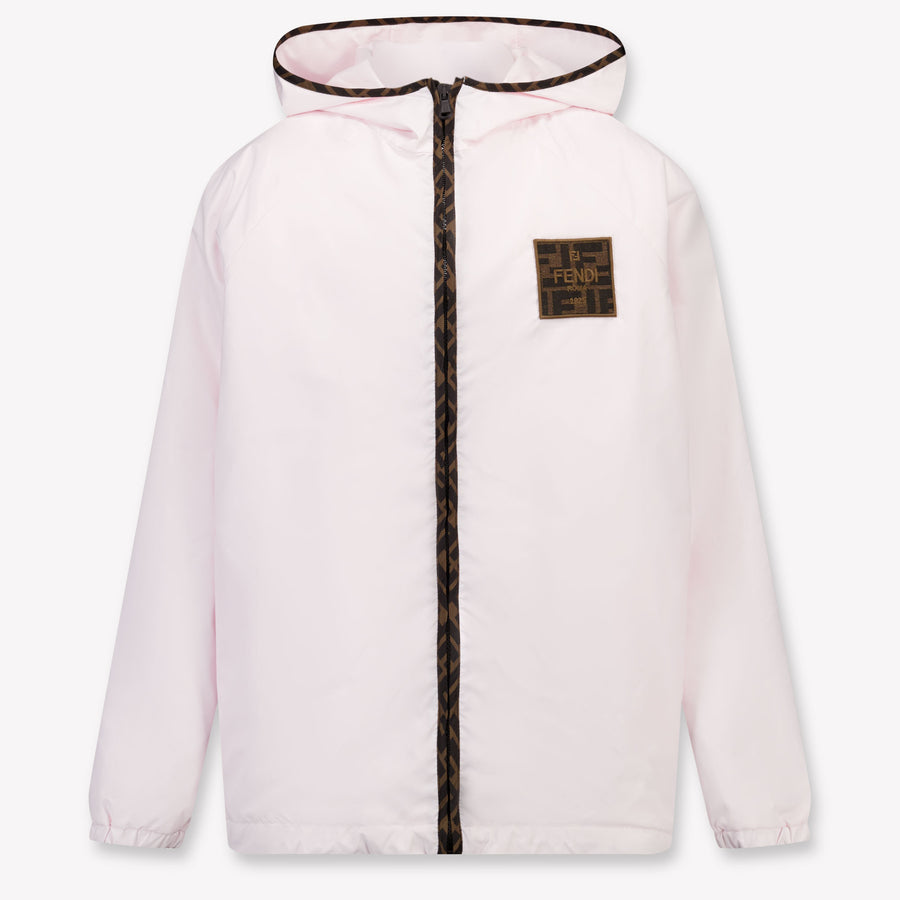 Fendi Kinder Unisex Zomerjas In Roze