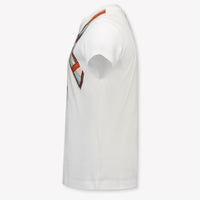 Fendi Kinder Meisjes T-Shirt In Wit