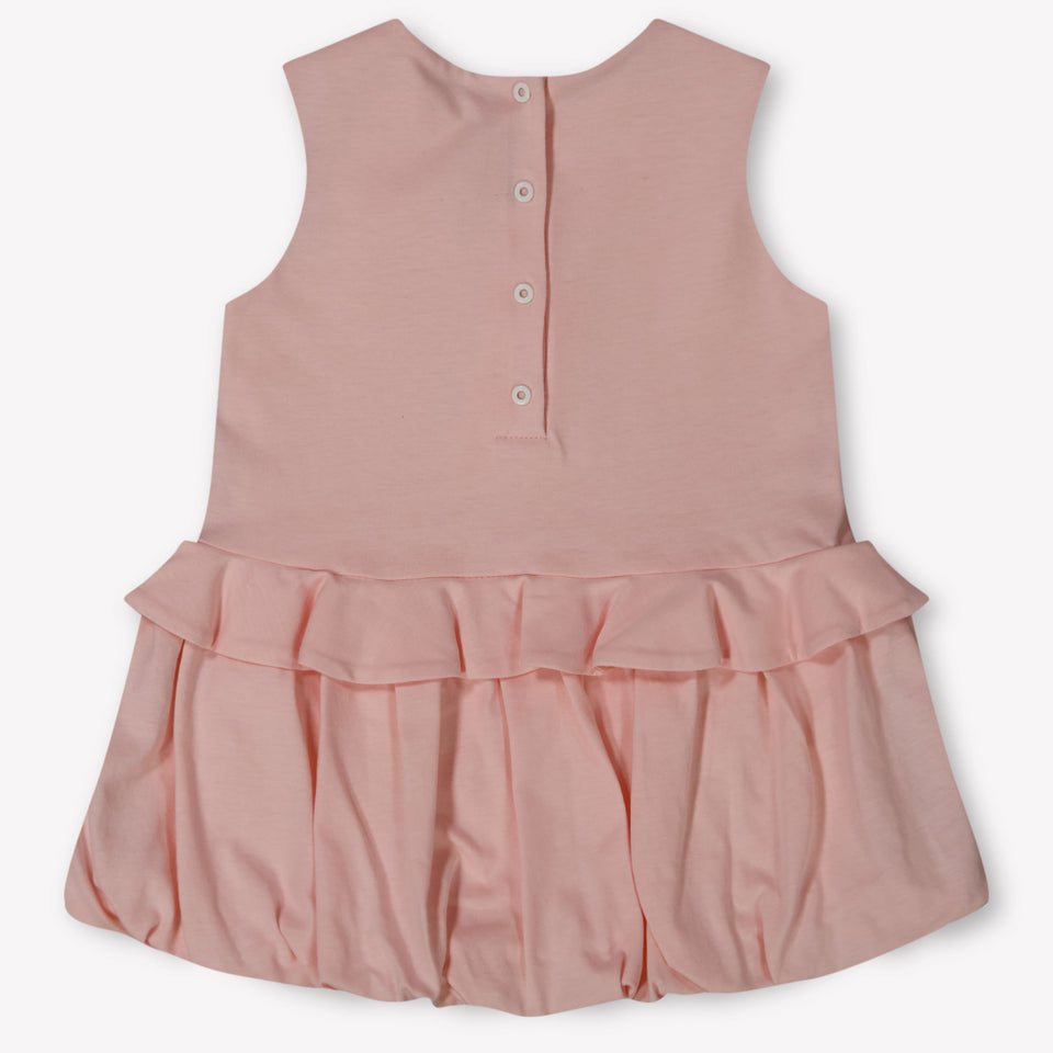 Fendi Baby Meisjes Jurk In Licht Roze