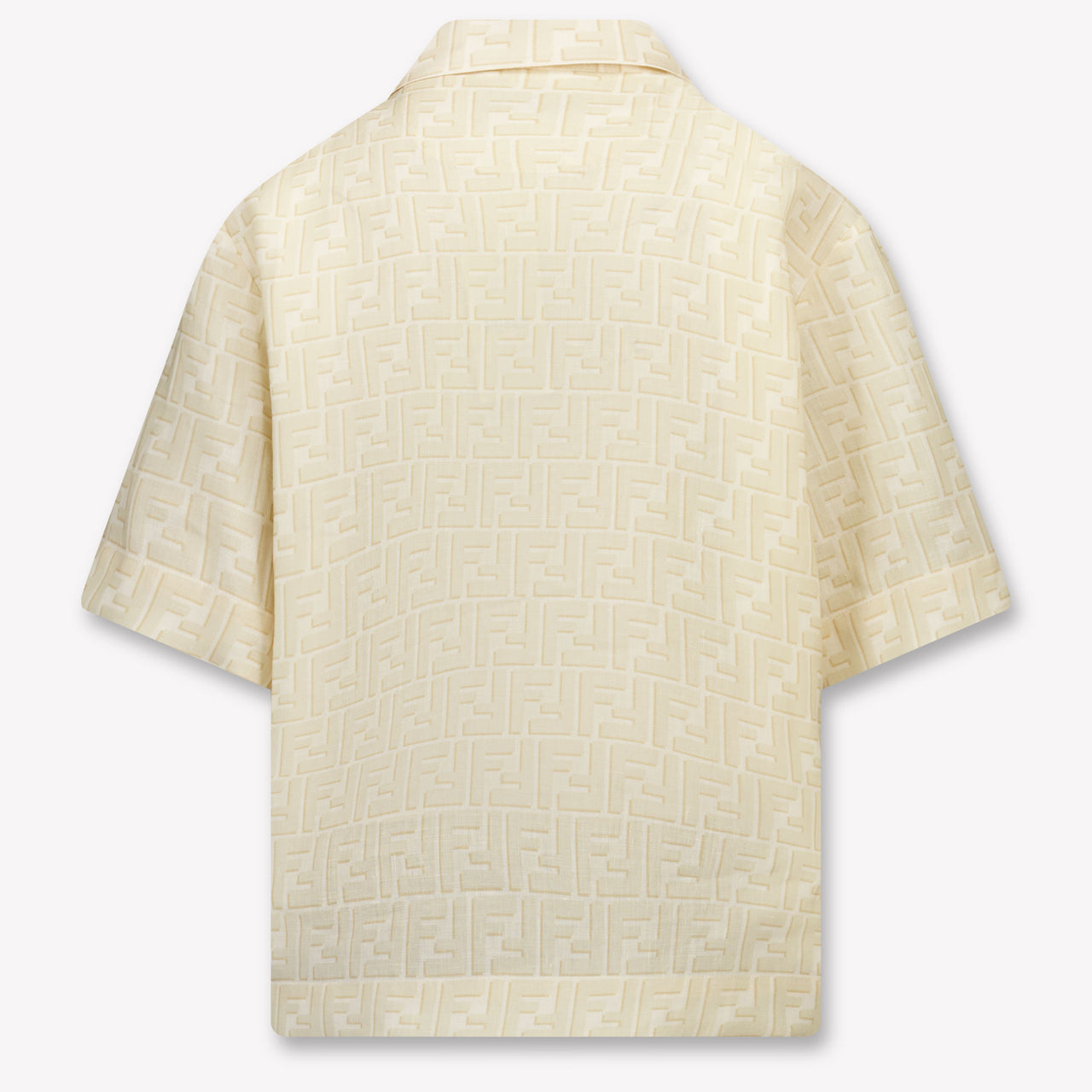 Fendi Kinder Jongens Blouse In Licht Beige