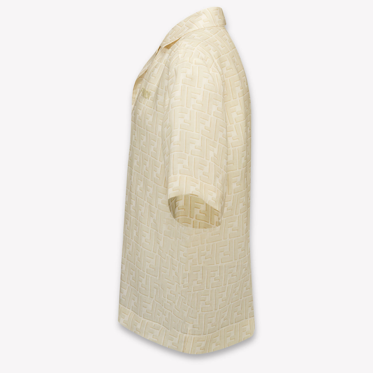 Fendi Kinder Jongens Blouse In Licht Beige