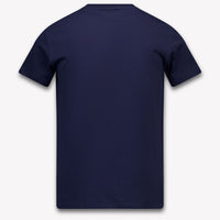 Fendi Kinder Jongens T-Shirt In Navy