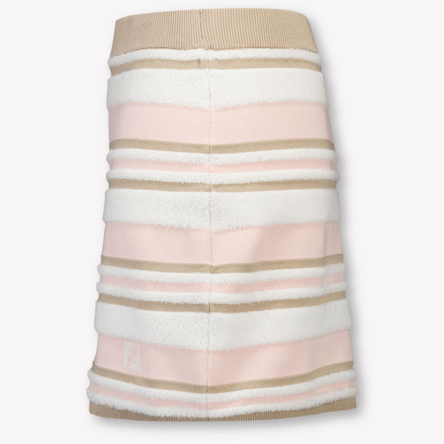 Fendi Kinder Meisjes Rokje In Licht Roze
