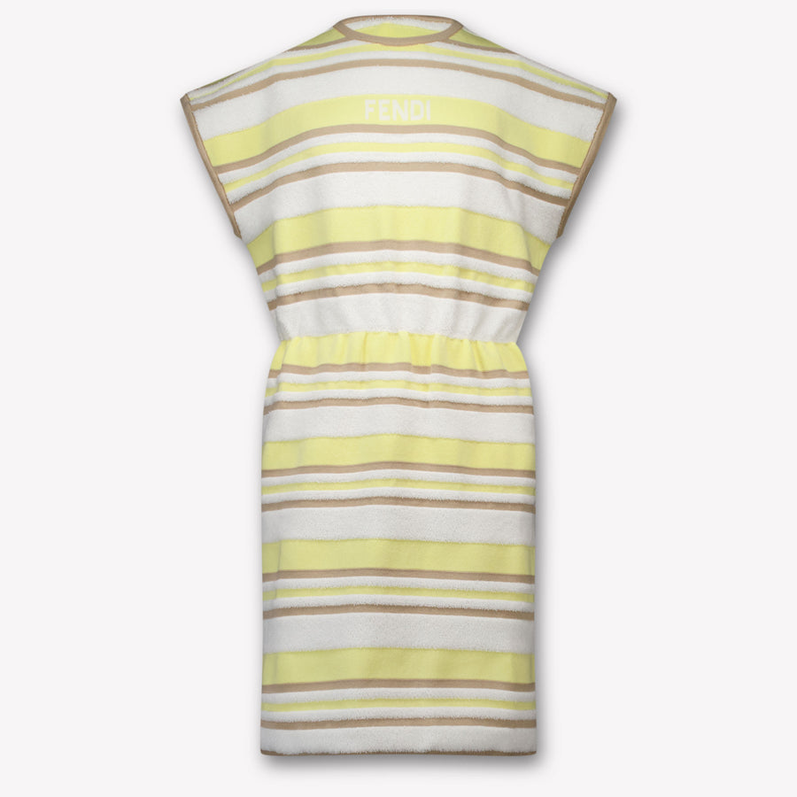 Fendi Girls Dress in Yellow