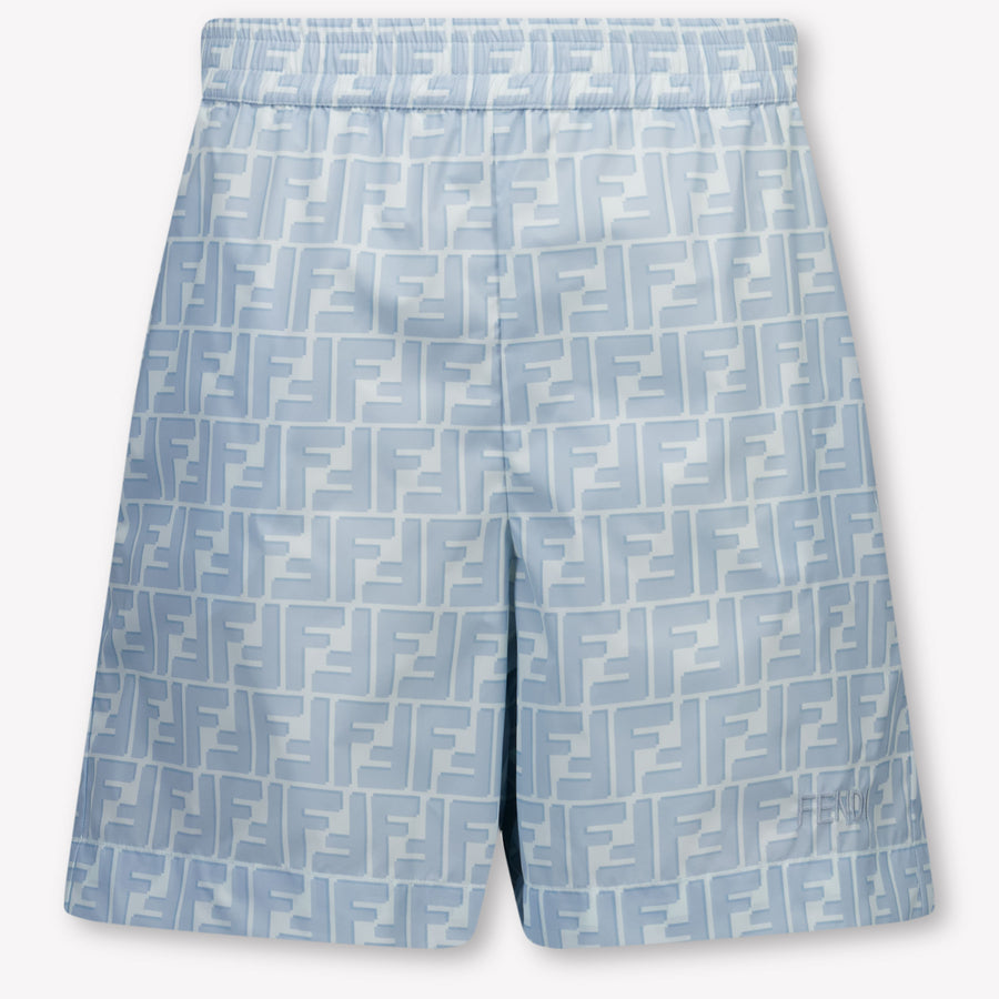 Fendi Kinder Jongens Zwemkleding In Licht Blauw
