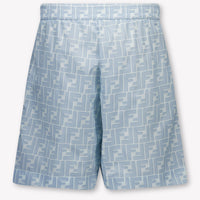 Fendi Kinder Jongens Zwemkleding In Licht Blauw