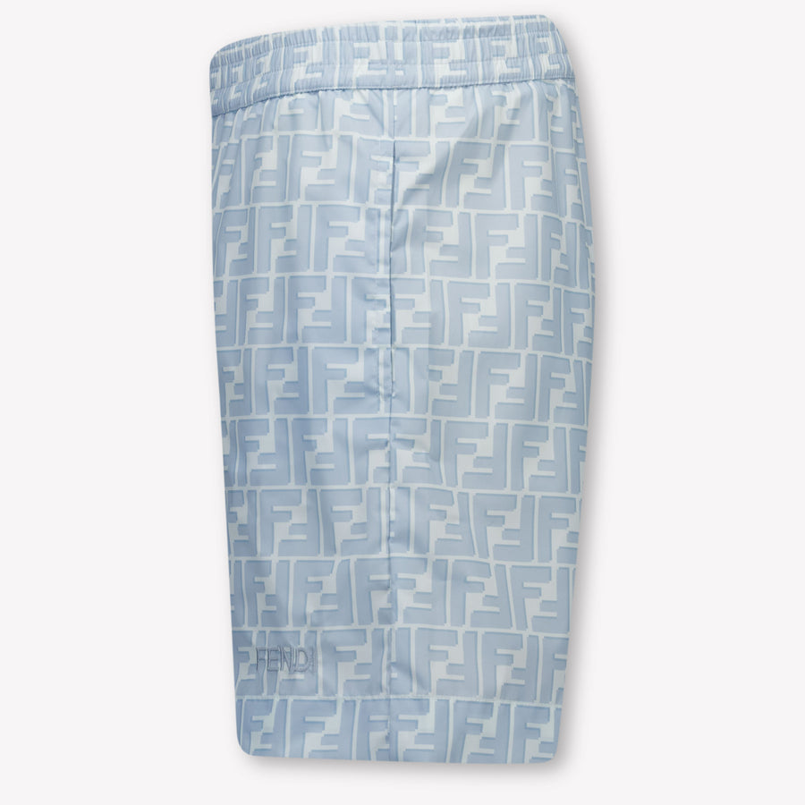 Fendi Kinder Jongens Zwemkleding In Licht Blauw