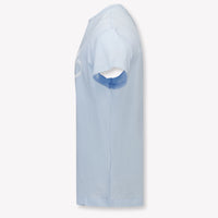 Fendi Kinder Jongens T-Shirt In Licht Blauw