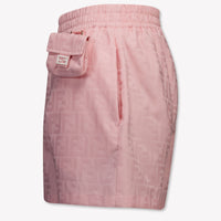 Fendi Kinder Meisjes Shorts In Licht Roze