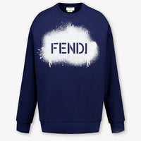 Fendi Kinder Jongens Trui In Navy