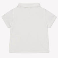 Fendi Baby Jongens Polo In Wit