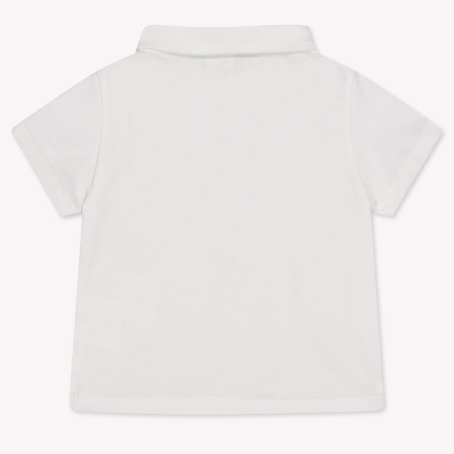 Fendi Baby Jongens Polo In Wit