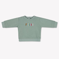 Fendi Baby Jongens Trui In Groen