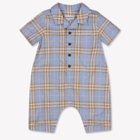 Burberry Andreas Baby Jongens Boxpakje In Licht Blauw