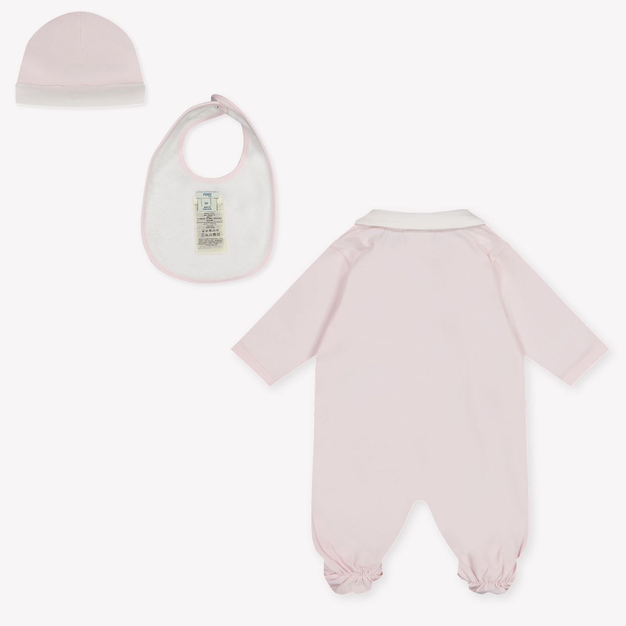 Fendi Baby Unisex Boxpakje In Licht Roze