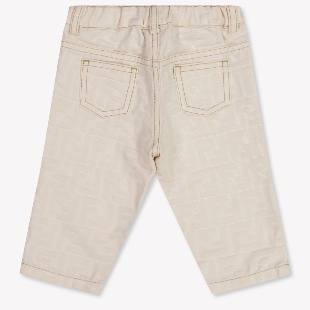 Fendi Baby Jongens Broek In Licht Beige