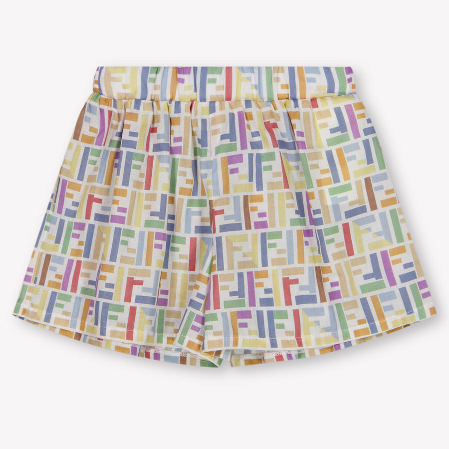 Fendi Baby Meisjes Shorts In Div