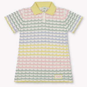 Fendi Baby Meisjes Jurk In Licht Roze