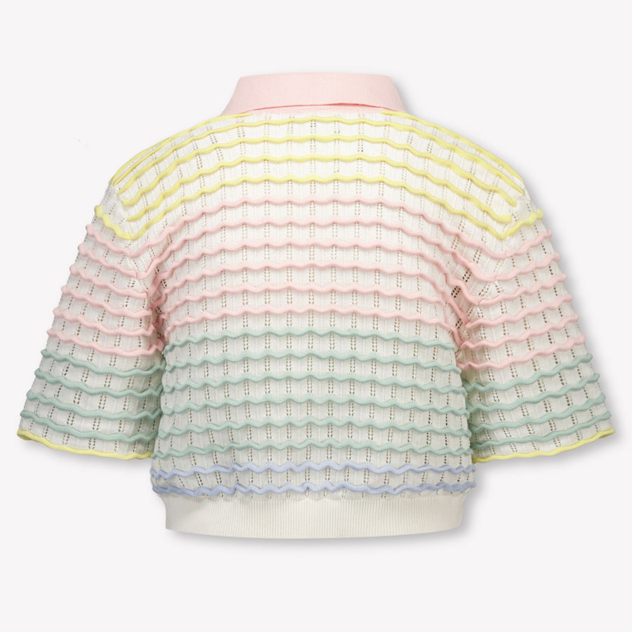Fendi Kinder Meisjes Polo In Licht Roze