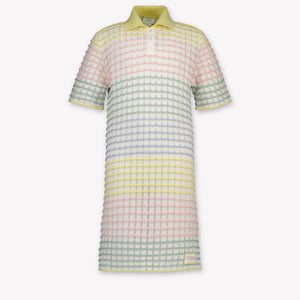 Fendi Kinder Meisjes Jurk In Licht Roze